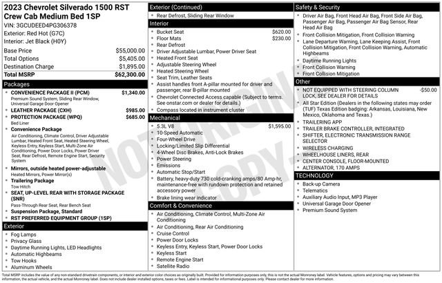 Used 2023 Chevrolet Silverado 1500 RST w/ Convenience Package II image 5