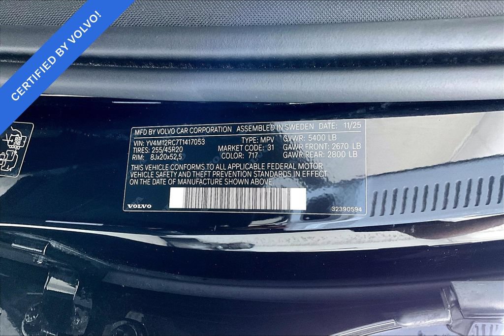 Certified 2026 Volvo XC60 B5 Plus AWD/4WD image 42