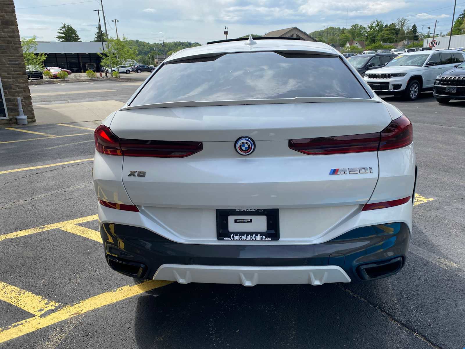 Used 2023 BMW X6 M50i w/ Executive Package AWD/4WD image 12