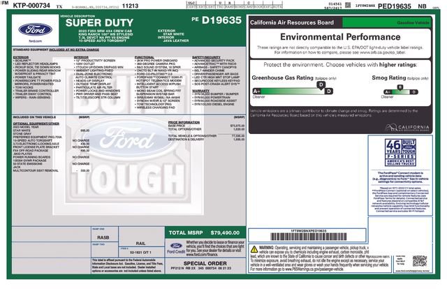 Certified 2023 Ford F250 King Ranch w/ FX4 Off-Road Package image 27