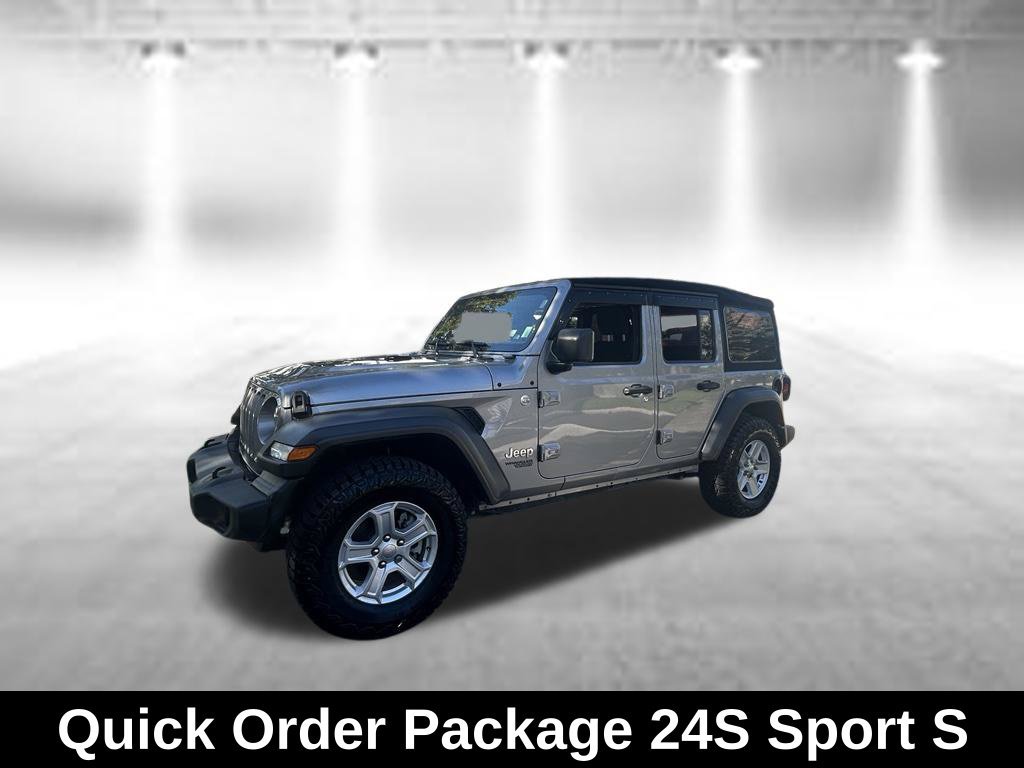 Certified 2020 Jeep Wrangler Unlimited Sport S AWD/4WD image 3