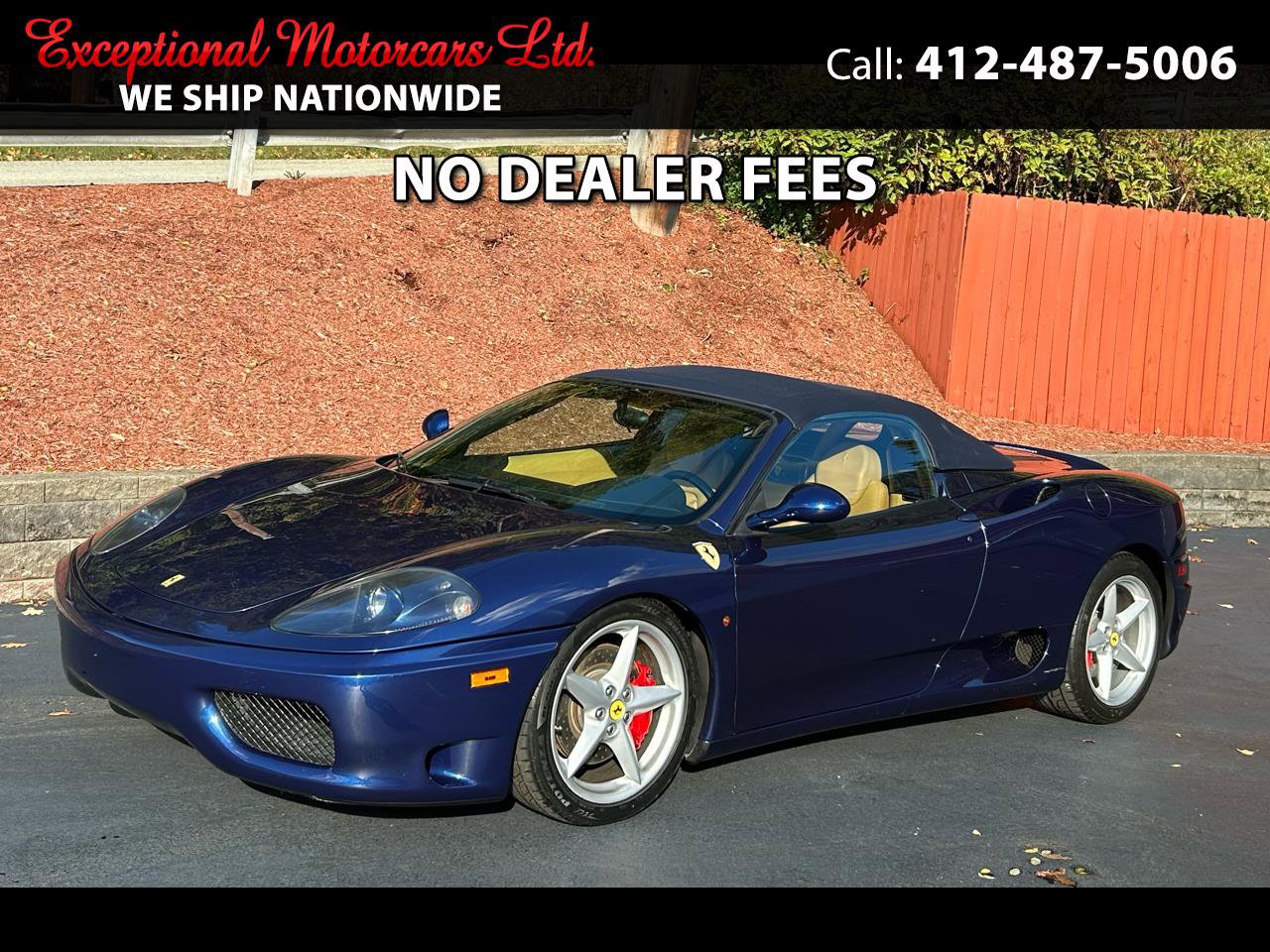 Used 2005 Ferrari 360 Spider