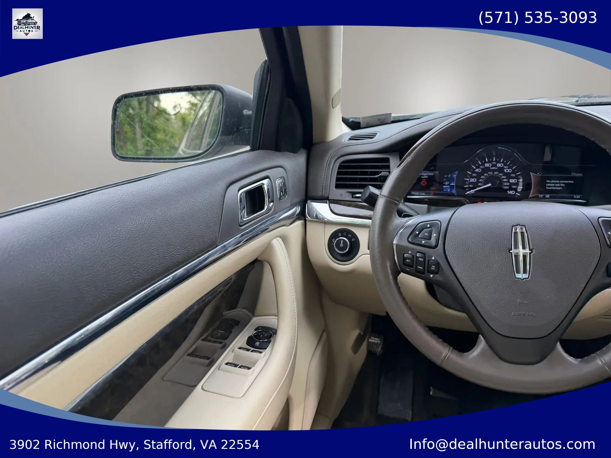 Used 2016 Lincoln MKS AWD w/ Equipment Group 101A image 27