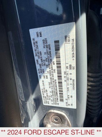 Used 2024 Ford Escape ST-Line AWD/4WD image 22