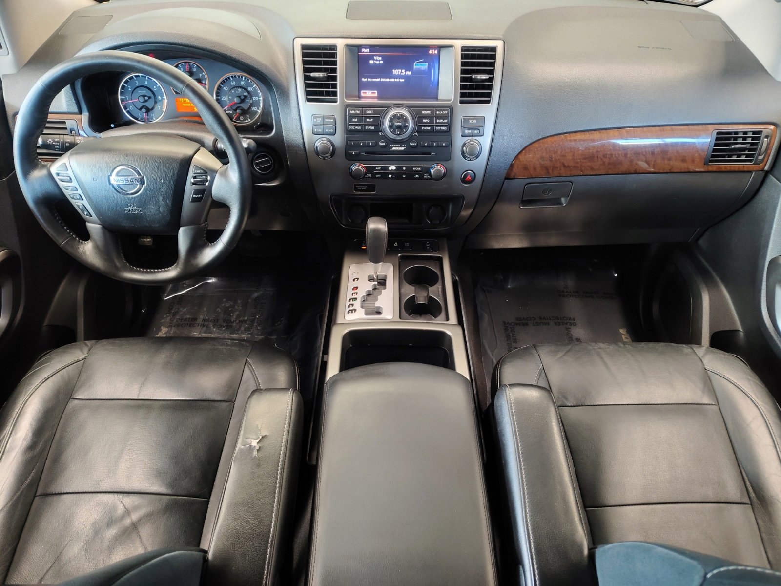 Used 2015 Nissan Armada Platinum w/ 2nd Row Captain Seat Package image 3