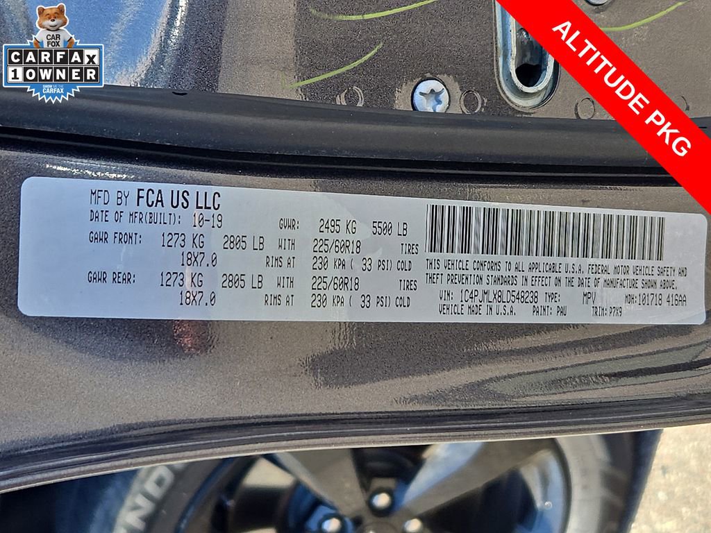 Used 2020 Jeep Cherokee Latitude Plus image 27