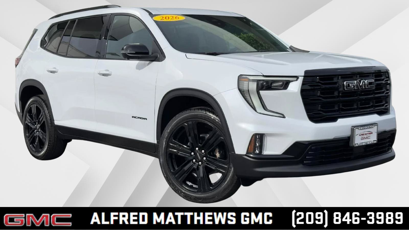 New 2026 GMC Acadia Elevation w/ Black Edition FWD image 1