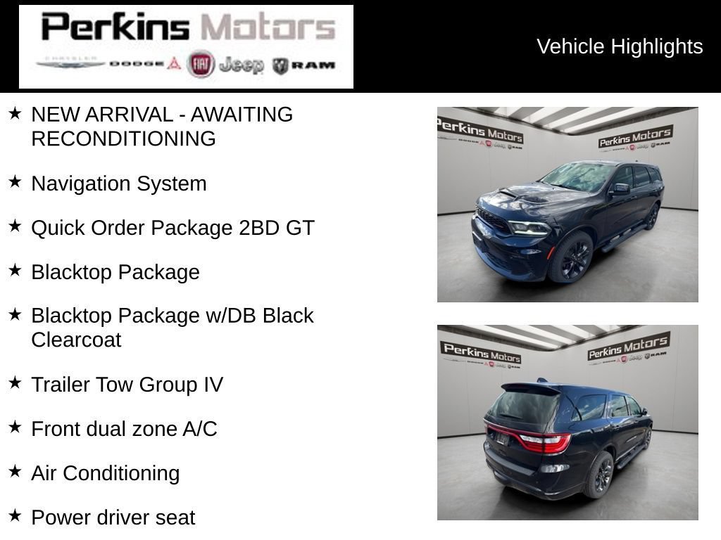 Used 2022 Dodge Durango GT w/ Blacktop Package AWD/4WD image 17