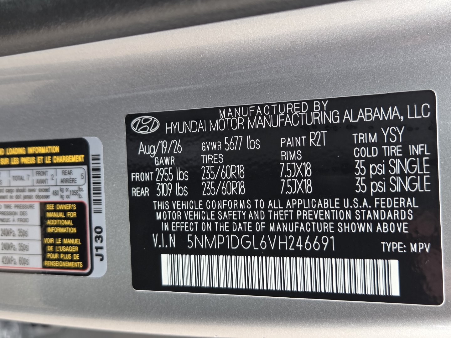 New 2027 Hyundai Santa Fe SE AWD/4WD image 25