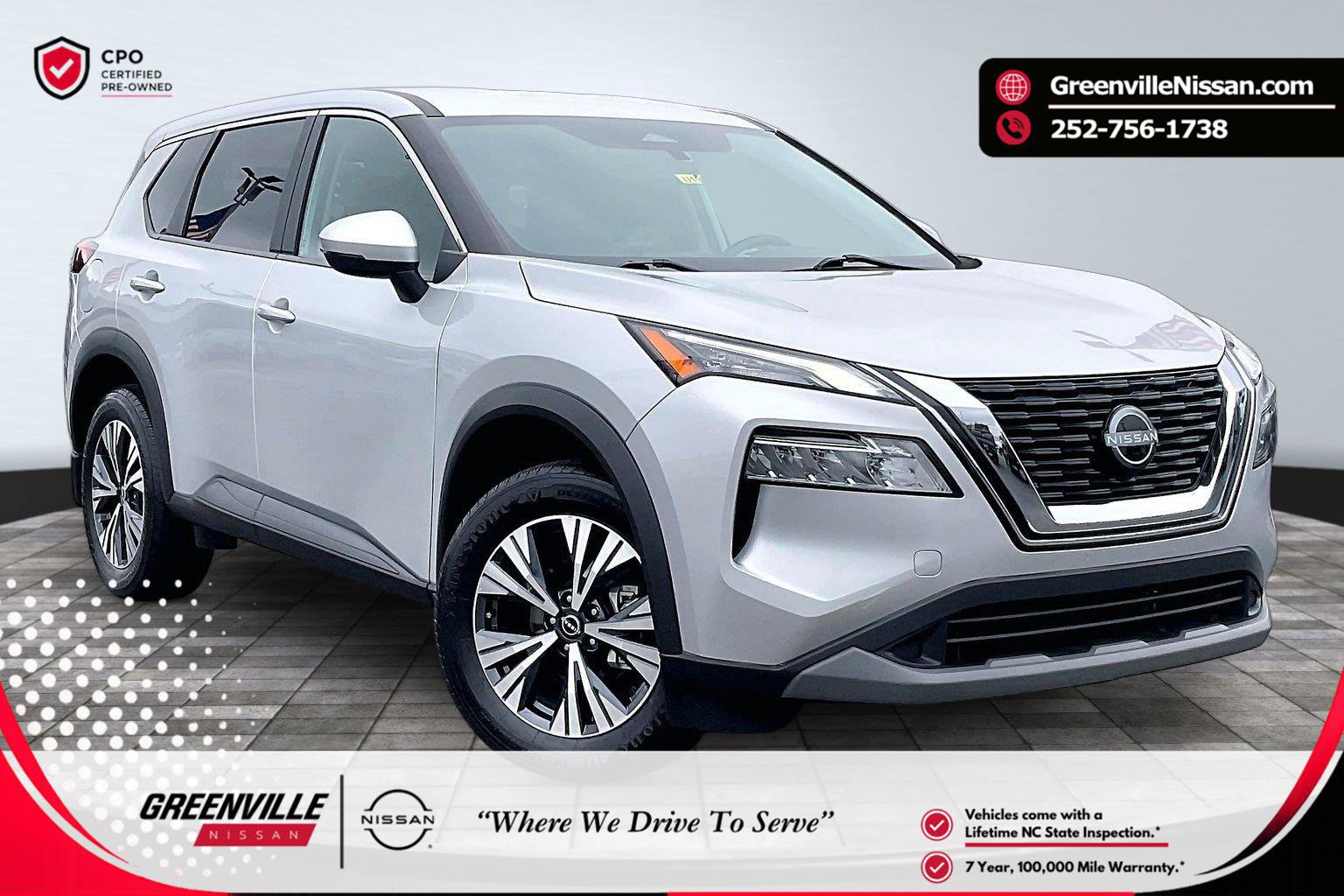 Certified 2022 Nissan Rogue SV FWD image 1
