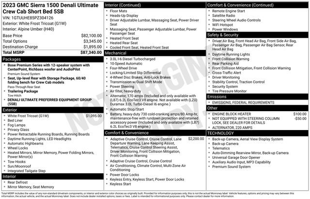 Used 2023 GMC Sierra 1500 Denali Ultimate video 2