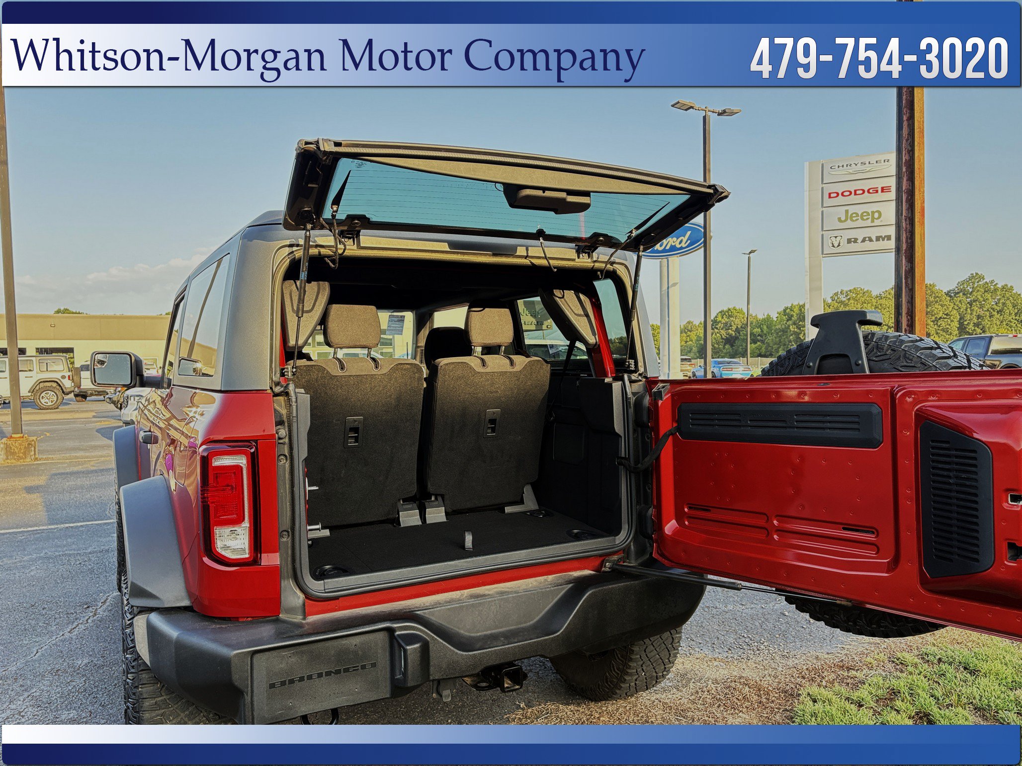Used 2023 Ford Bronco 2-Door w/ Sasquatch Package AWD/4WD image 32