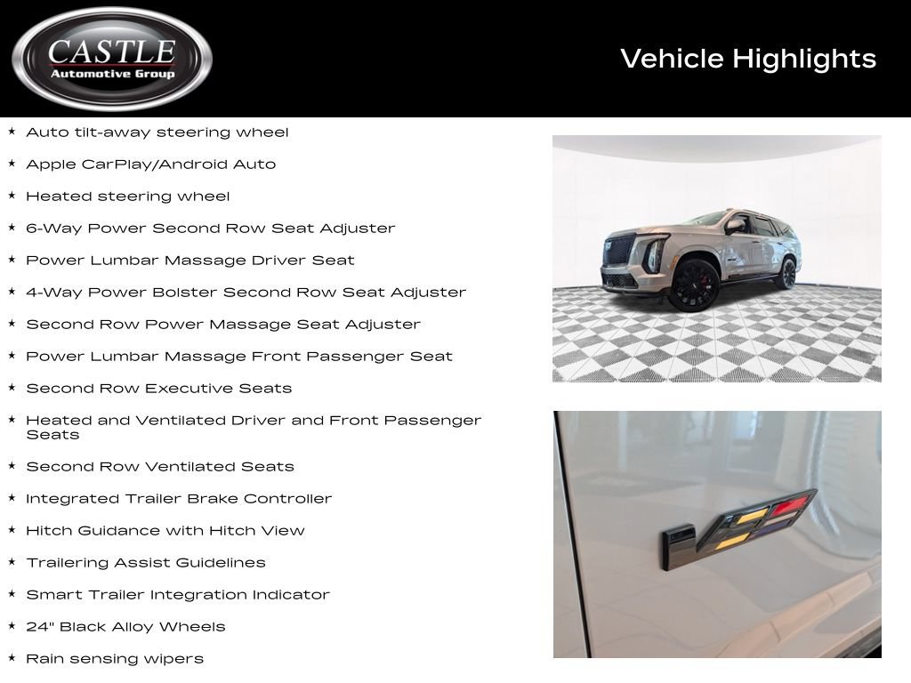 Certified 2025 Cadillac Escalade V AWD/4WD image 20