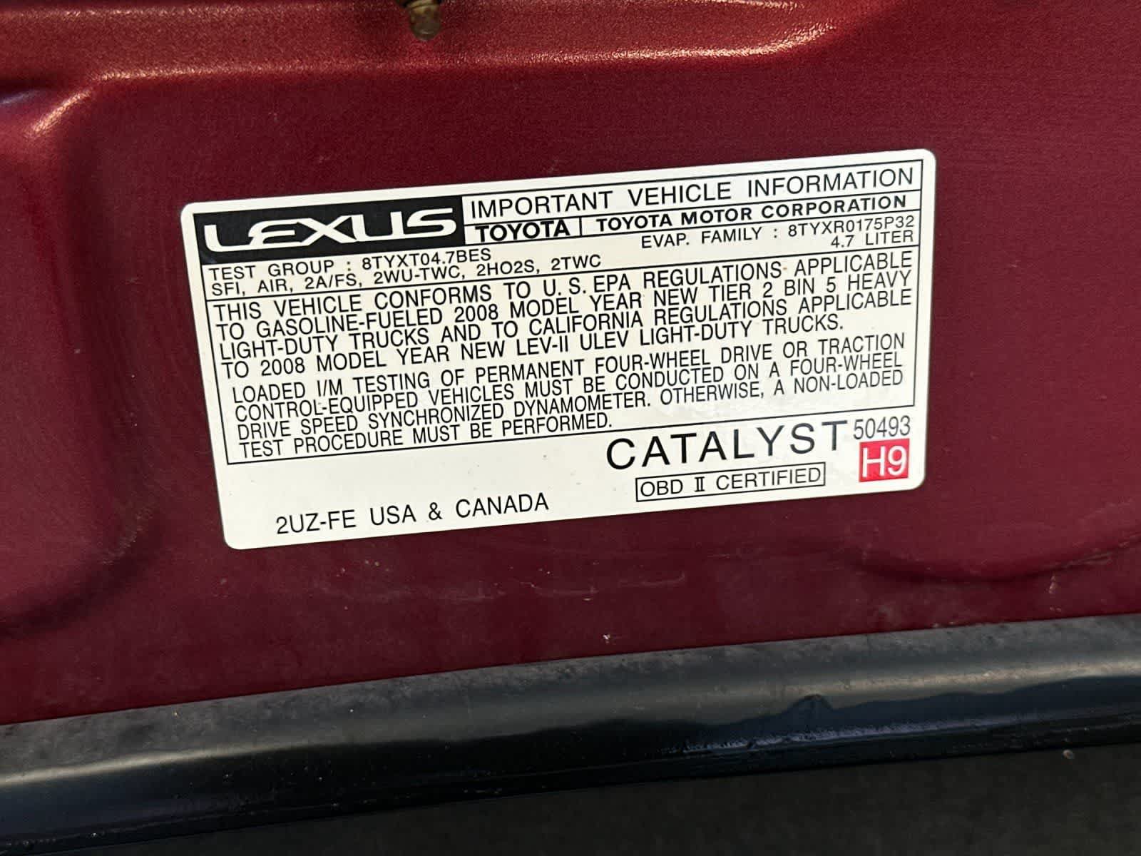 Used 2008 Lexus GX 470 AWD/4WD image 31