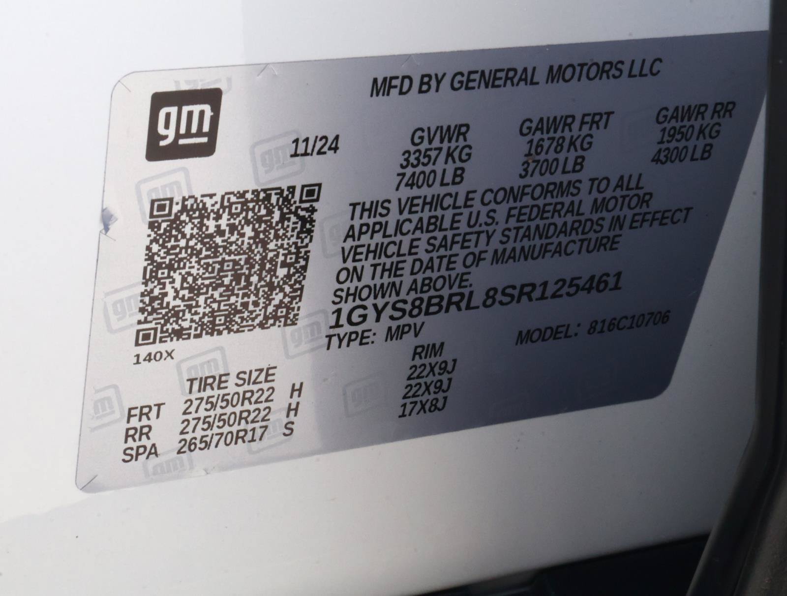Certified 2025 Cadillac Escalade Premium Luxury RWD image 31