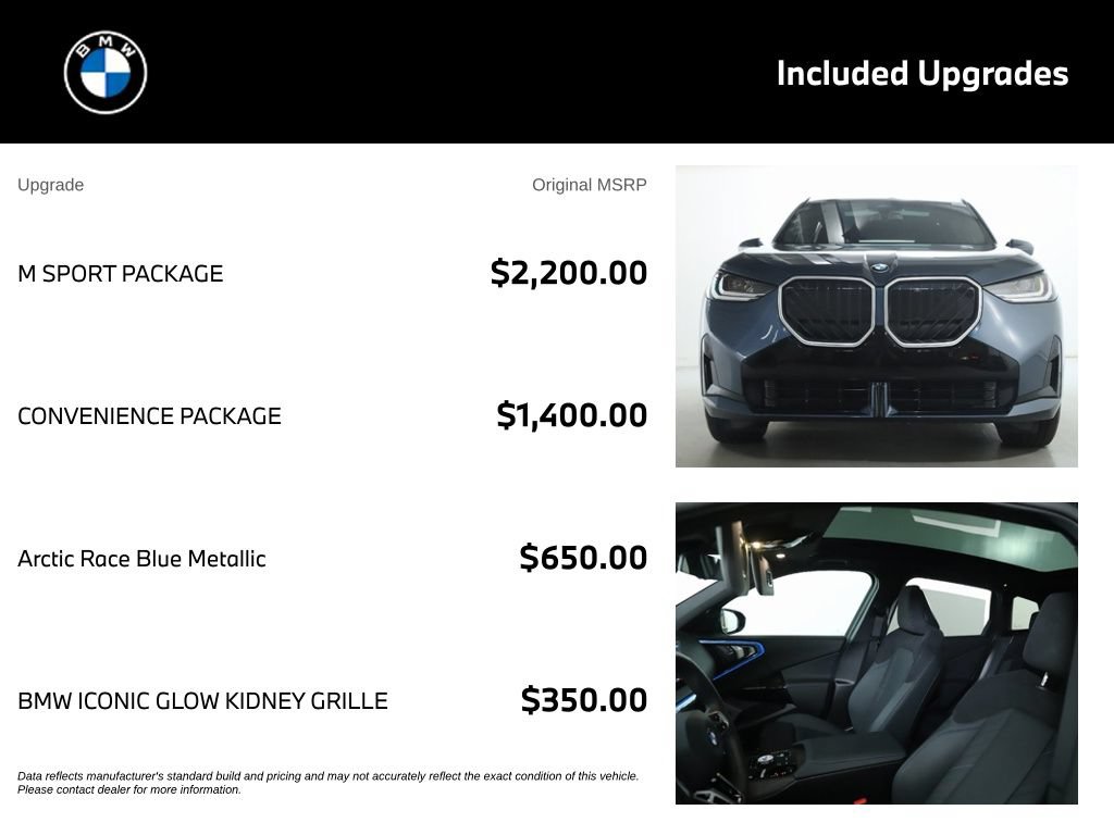 Used 2026 BMW X3 xDrive30i w/ M Sport Package AWD/4WD image 4