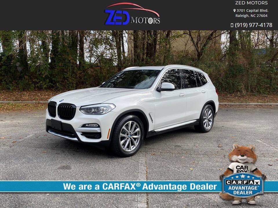 Used 2019 BMW X3 sDrive30i w/ Premium Package