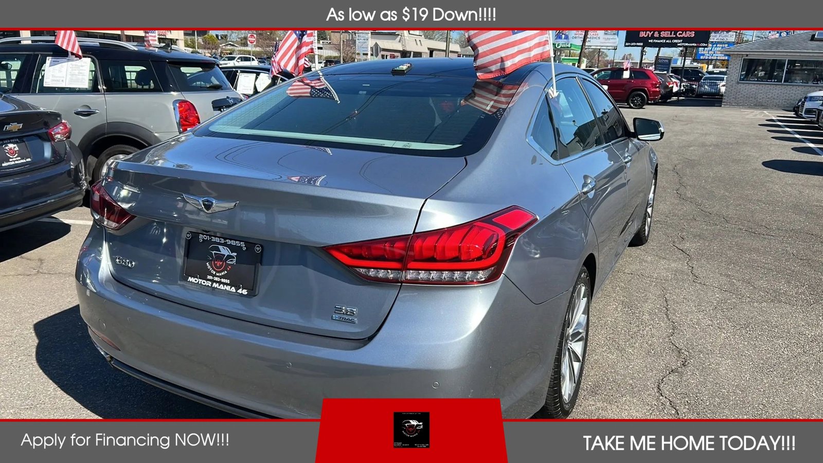 Used 2017 Genesis G80 3.8 w/ Option Group 03 AWD/4WD image 5