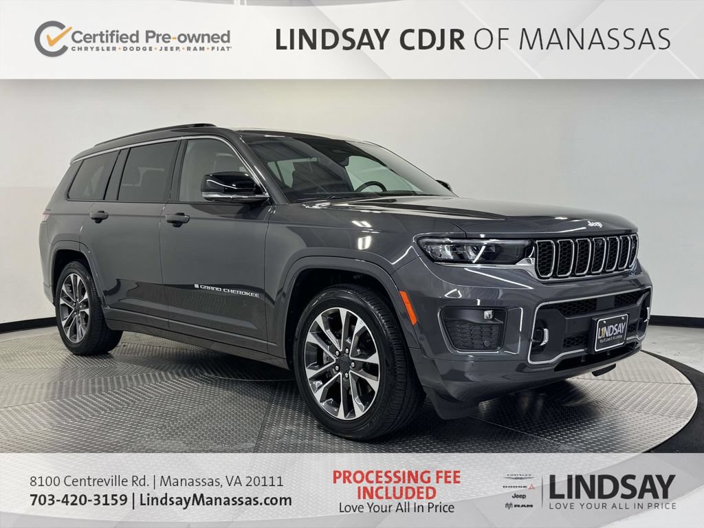 Used 2025 Jeep Grand Cherokee L Overland w/ Advanced Protech Group III AWD/4WD image 1