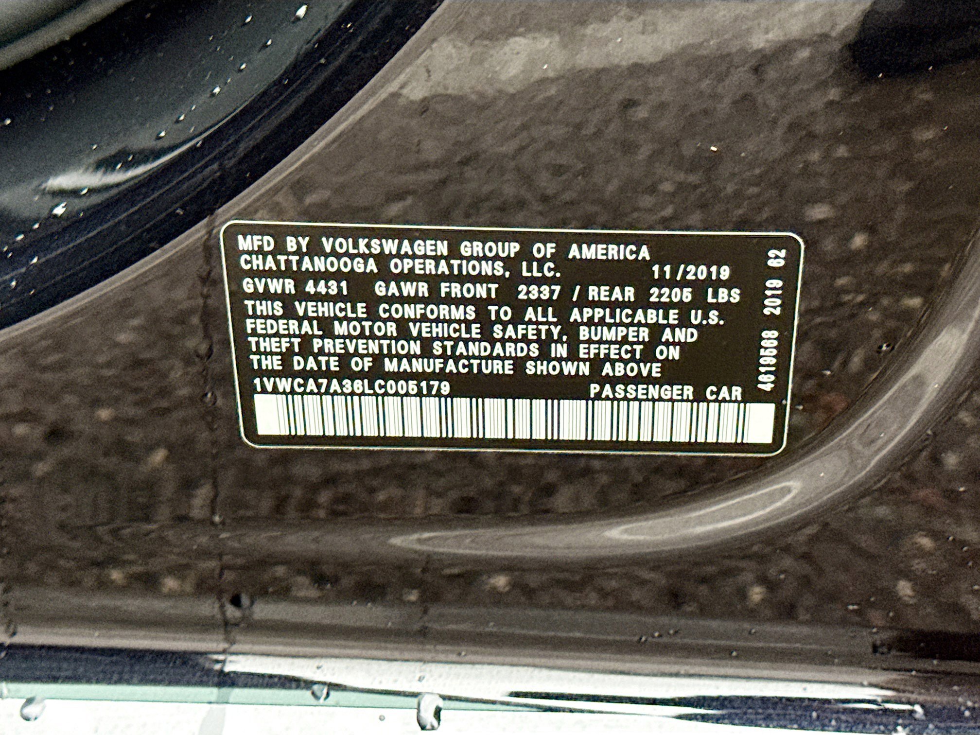 Used 2020 Volkswagen Passat 2.0T SEL image 43