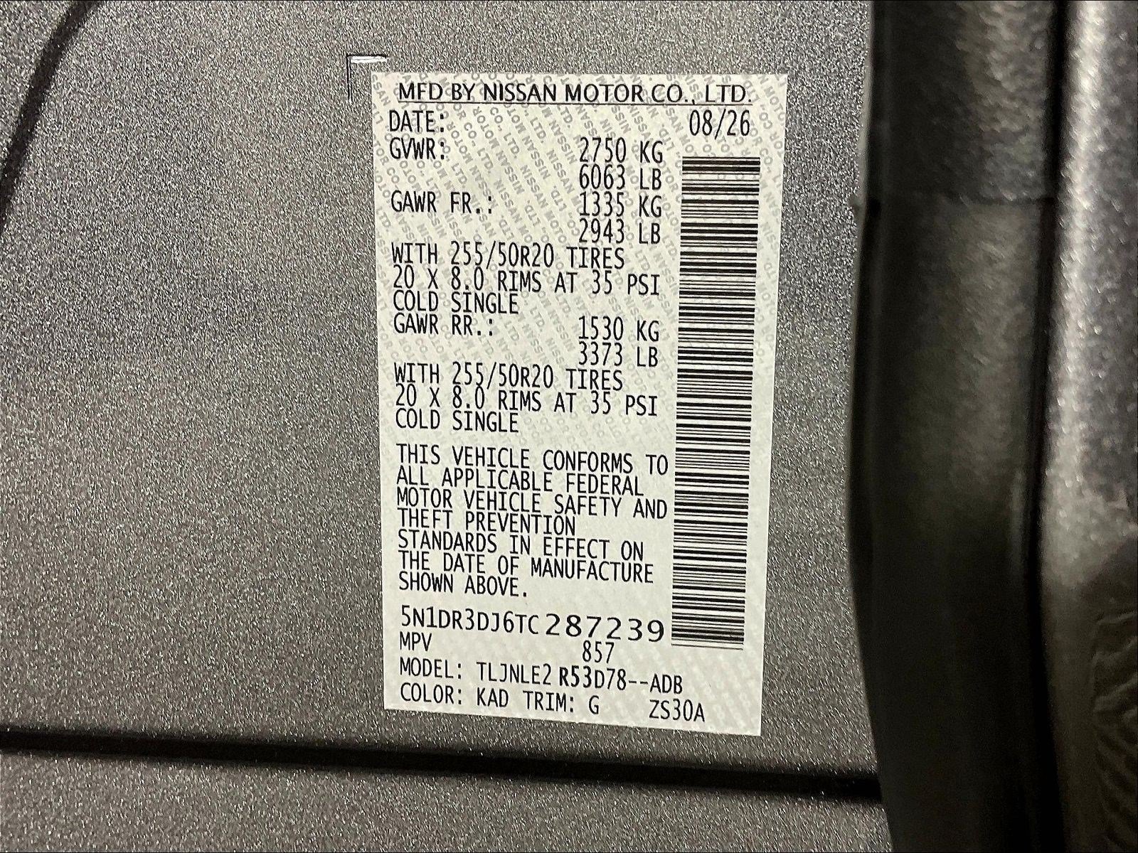 New 2026 Nissan Pathfinder Platinum AWD/4WD image 22