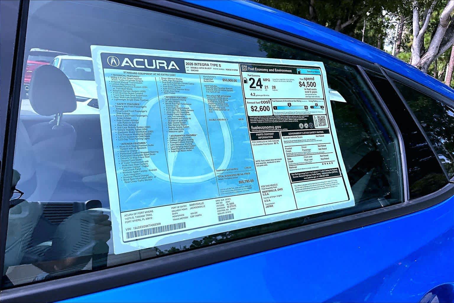 New 2026 Acura Integra Type S FWD image 21