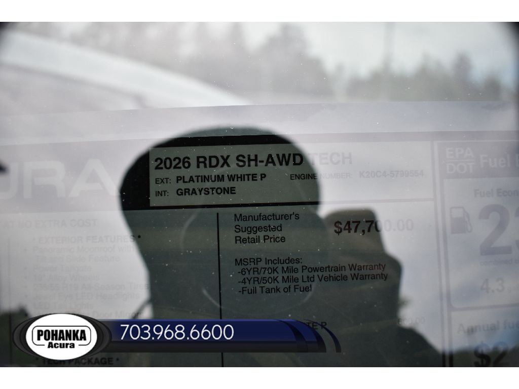 New 2026 Acura RDX w/ Technology Package AWD/4WD image 38