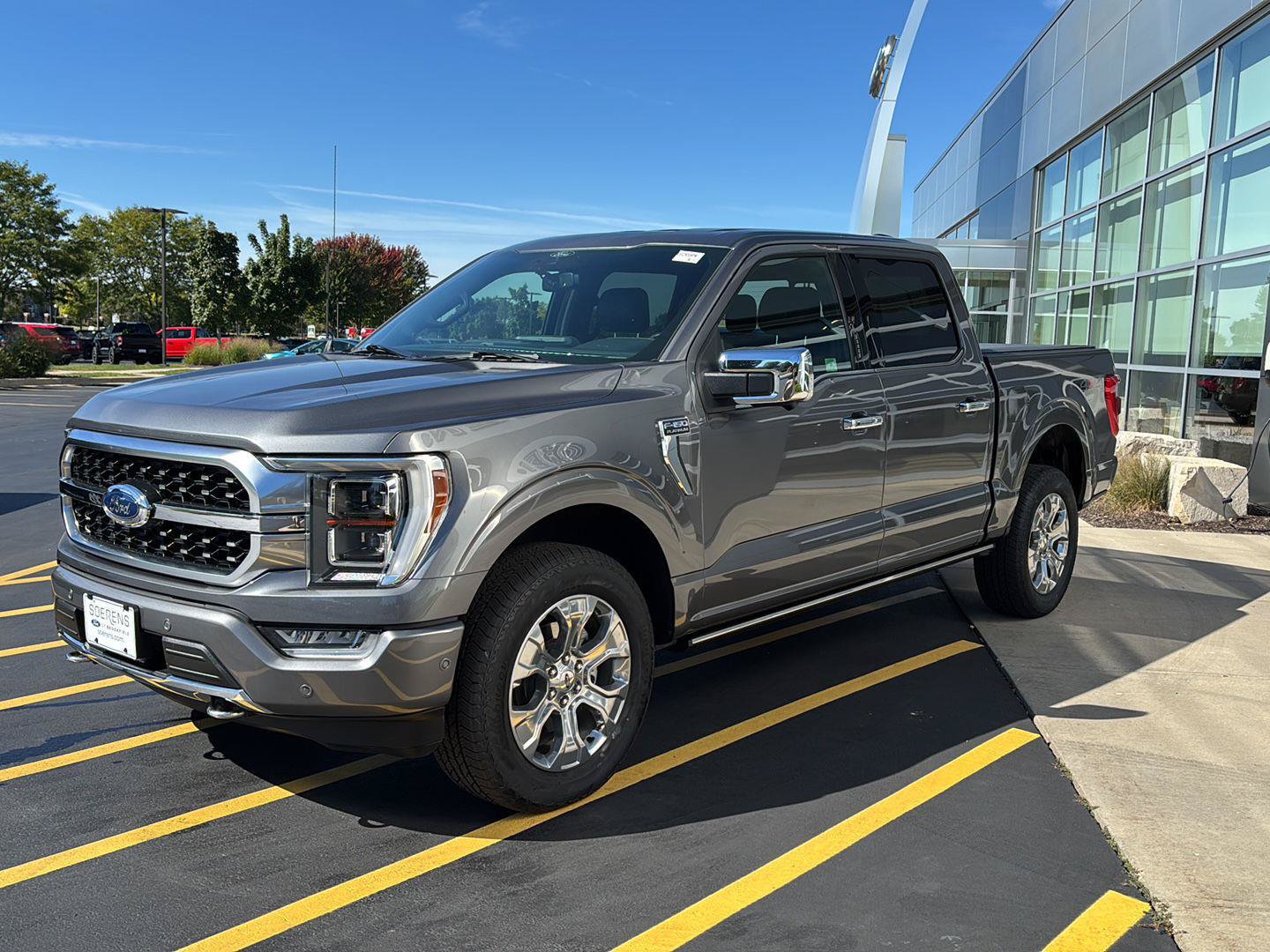 Used 2021 Ford F150 Platinum w/ Equipment Group 701A High AWD/4WD image 8