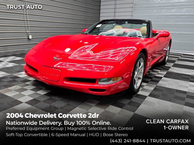 Used 2004 Chevrolet Corvette Convertible w/ Preferred Equipment Group