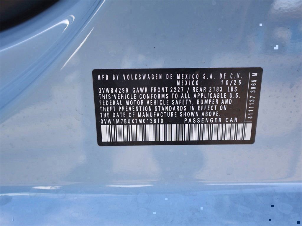 New 2026 Volkswagen Jetta GLI Autobahn FWD image 28