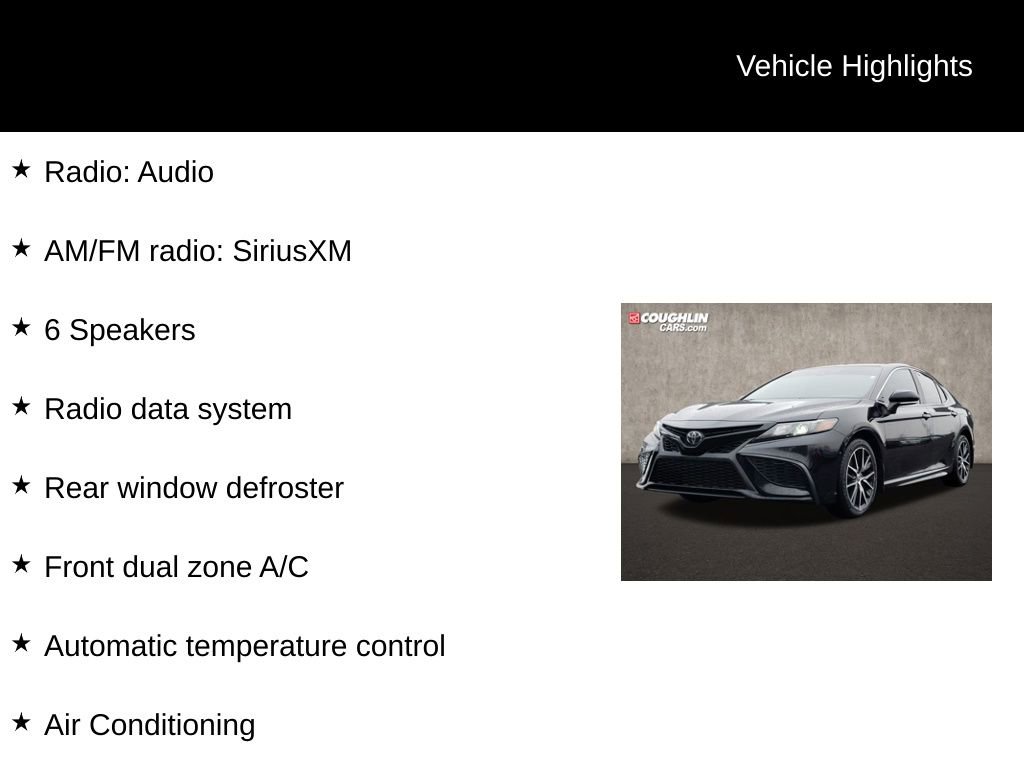 Used 2023 Toyota Camry SE image 2