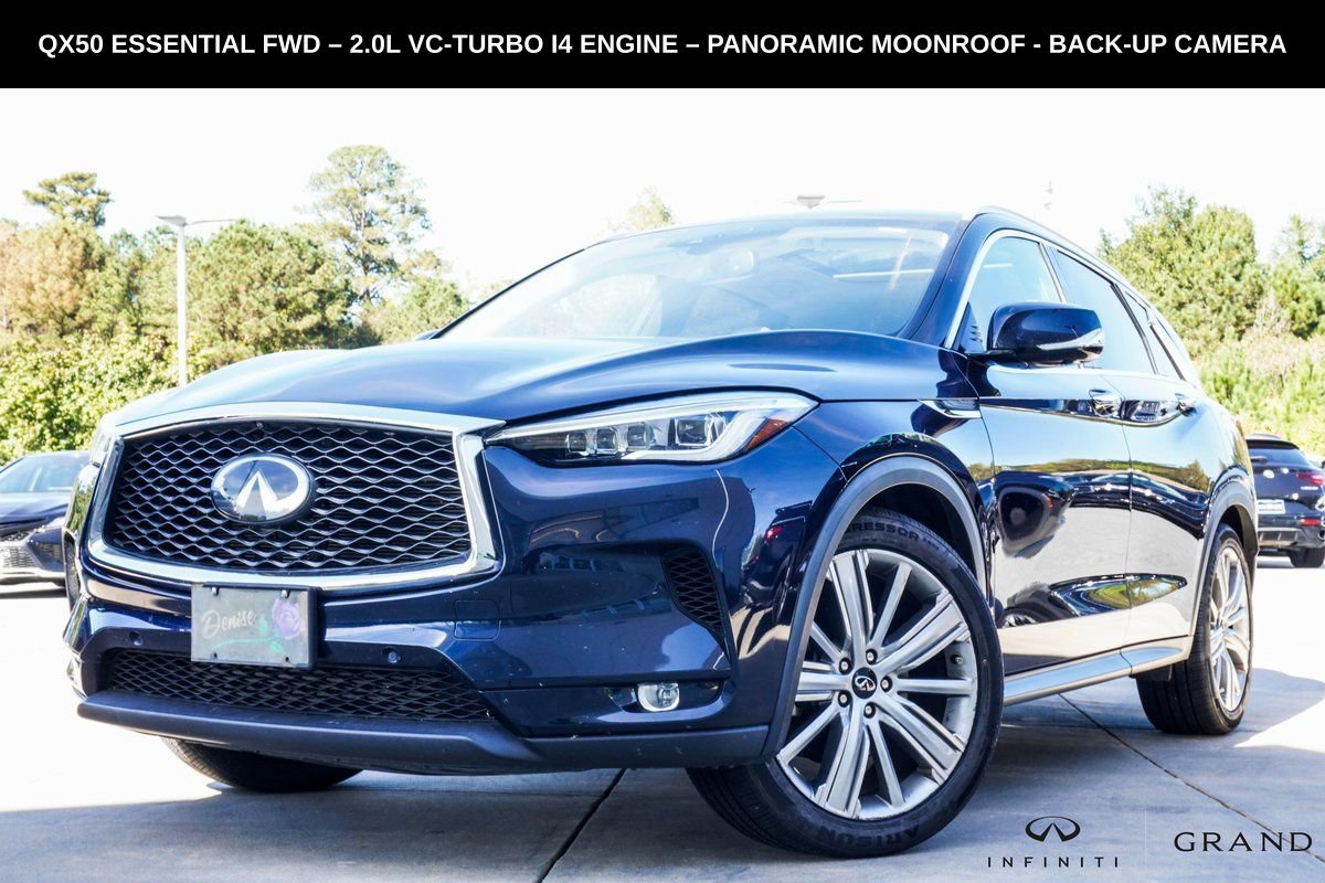 Used 2021 INFINITI QX50 Sensory