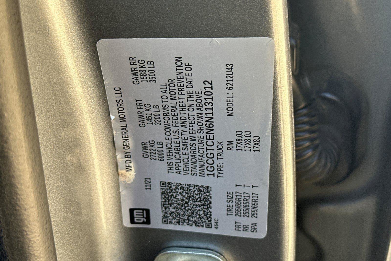 Used 2022 Chevrolet Colorado LT w/ Safety Package AWD/4WD image 26