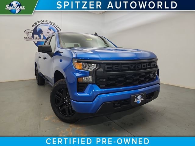 Used 2023 Chevrolet Silverado 1500 Custom w/ LPO, Dark Essentials Package