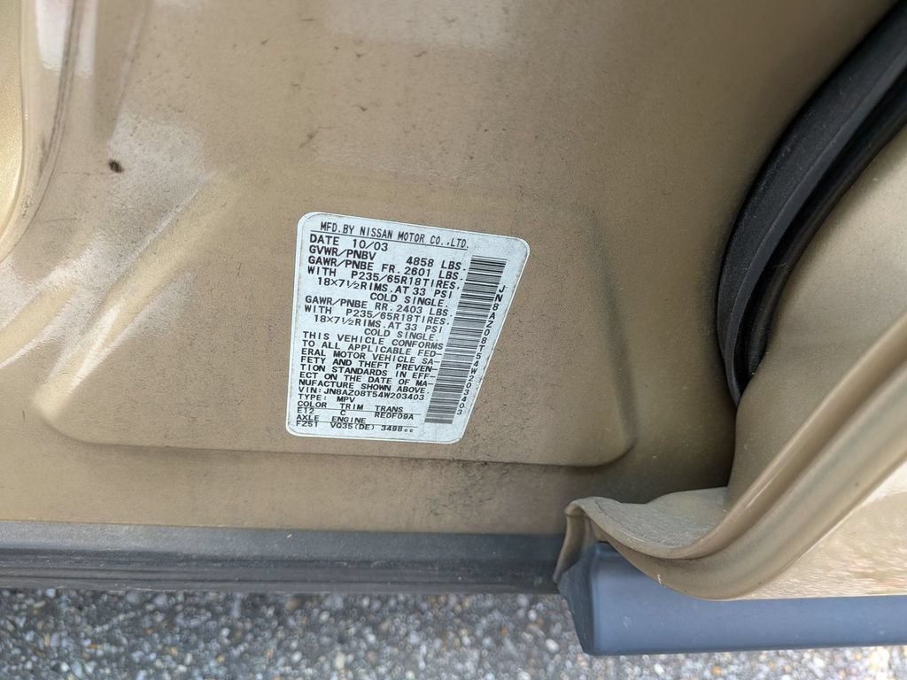 Used 2004 Nissan Murano SL FWD image 7