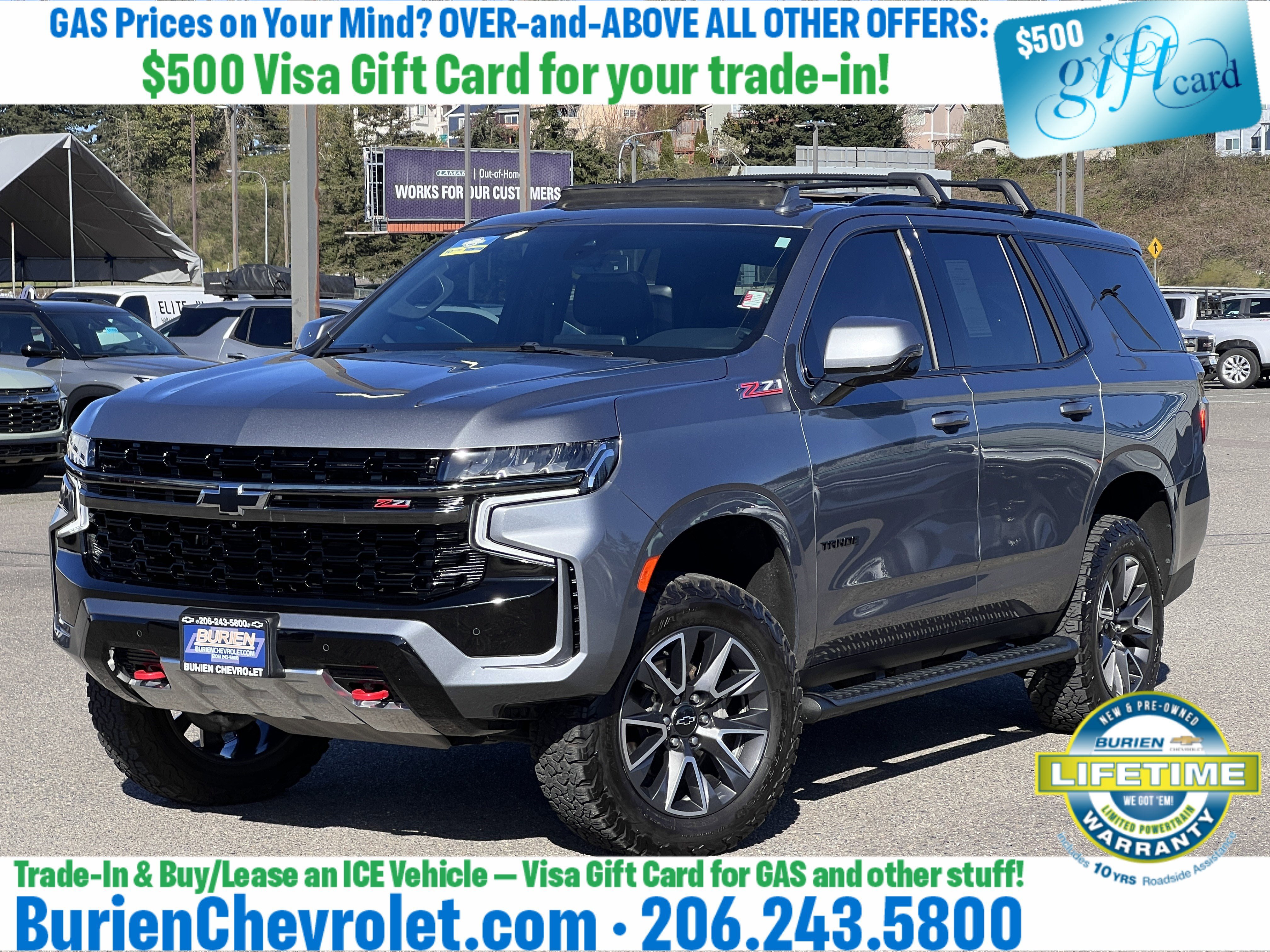 Used 2021 Chevrolet Tahoe Z71 w/ Z71 Signature Package