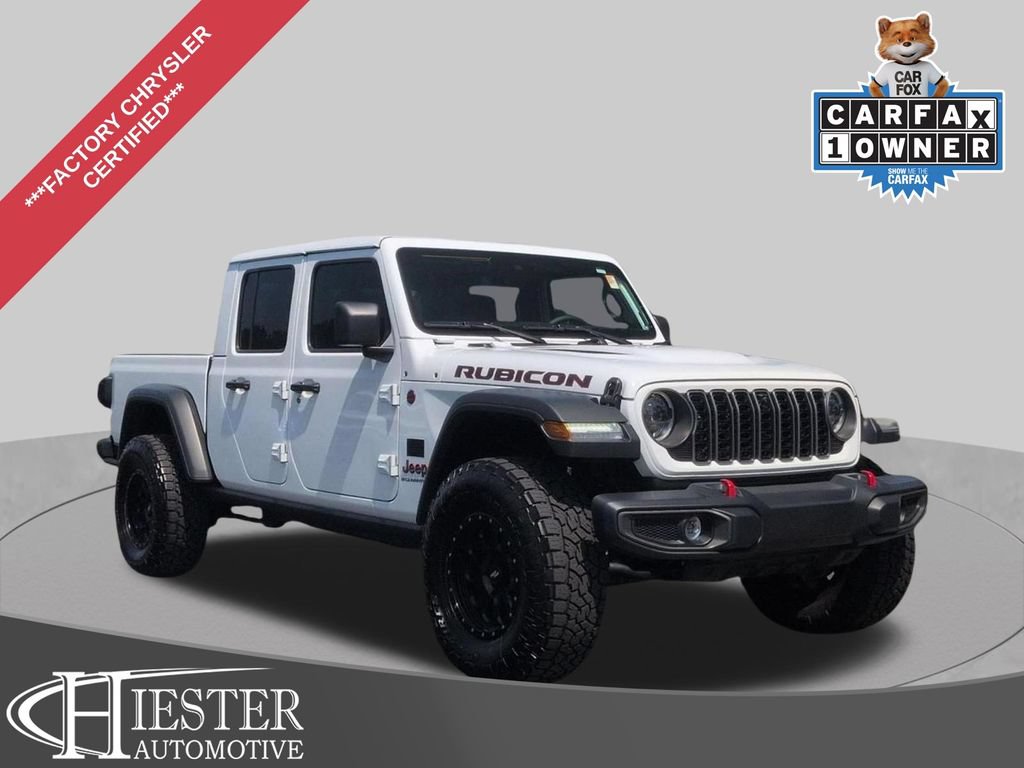 Used 2025 Jeep Gladiator Rubicon w/ Technology Group AWD/4WD image 1