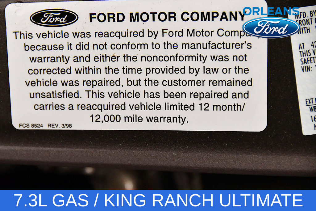 Used 2020 Ford F250 King Ranch w/ King Ranch Ultimate Package AWD/4WD image 16