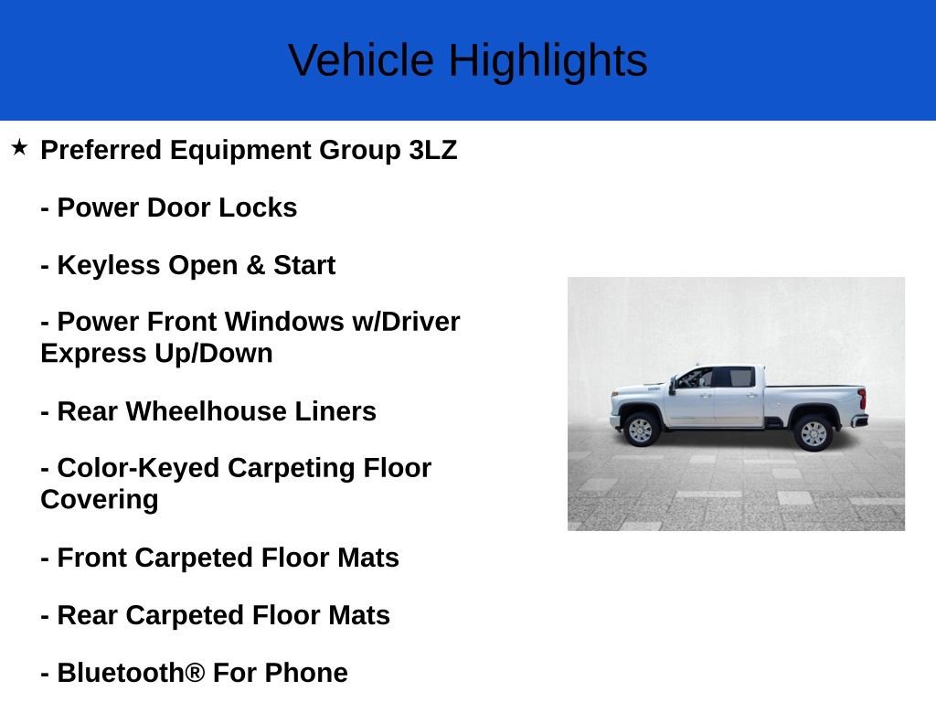 New 2025 Chevrolet Silverado 2500 High Country w/ Technology Package image 3