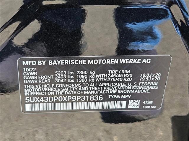 Used 2023 BMW X3 sDrive30i w/ M Sport Package image 22