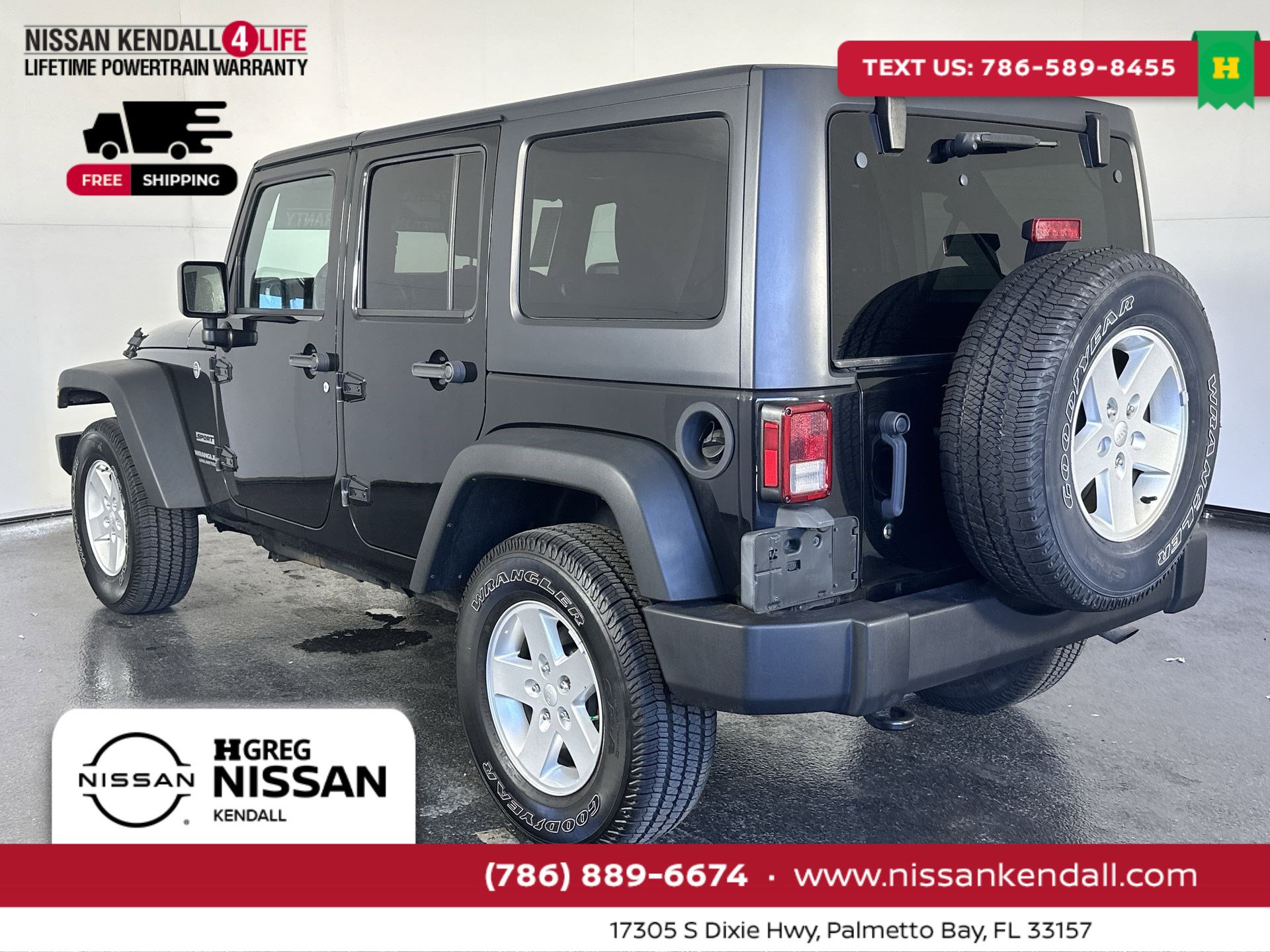 Used 2017 Jeep Wrangler Unlimited Sport w/ Quick Order Package 24S image 8