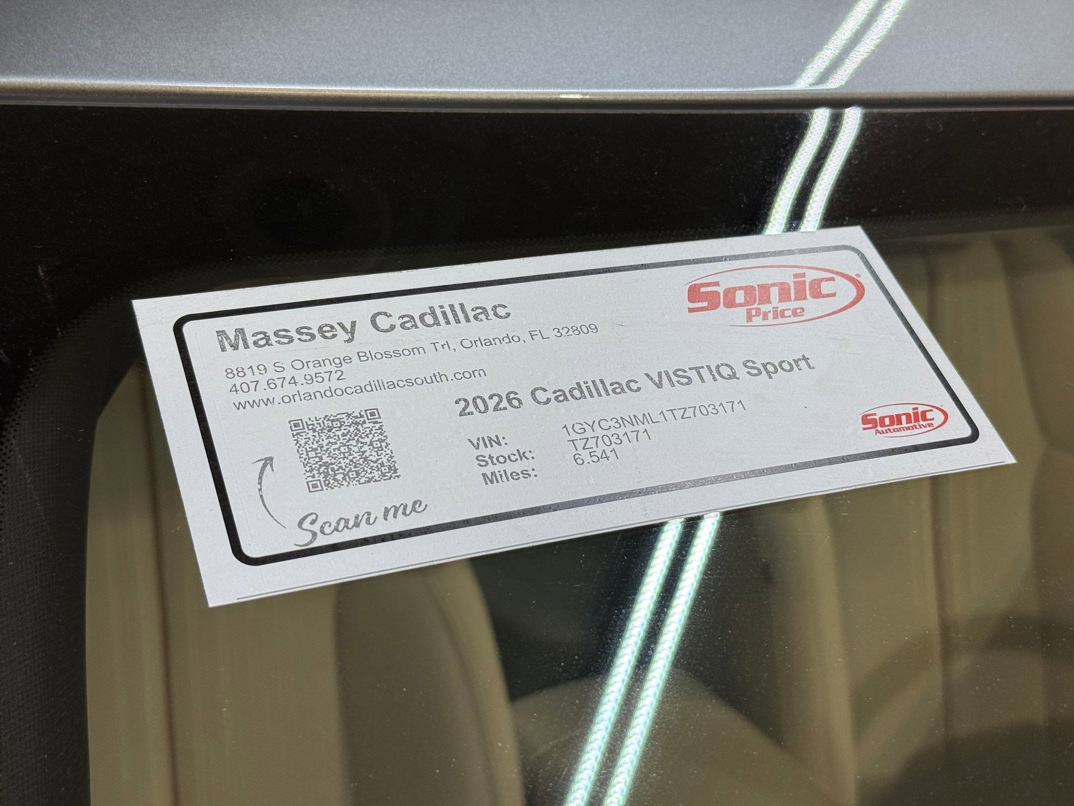 New 2026 Cadillac Vistiq Sport w/ LPO, Floor Liner Package image 20