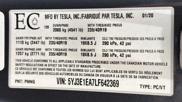 Used 2020 Tesla Model 3 Standard Range Plus RWD image 38
