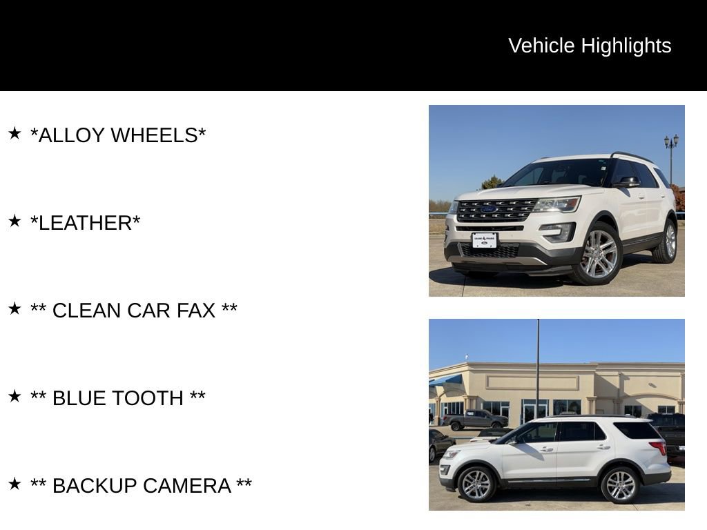 Used 2016 Ford Explorer XLT w/ Equipment Group 202A image 4