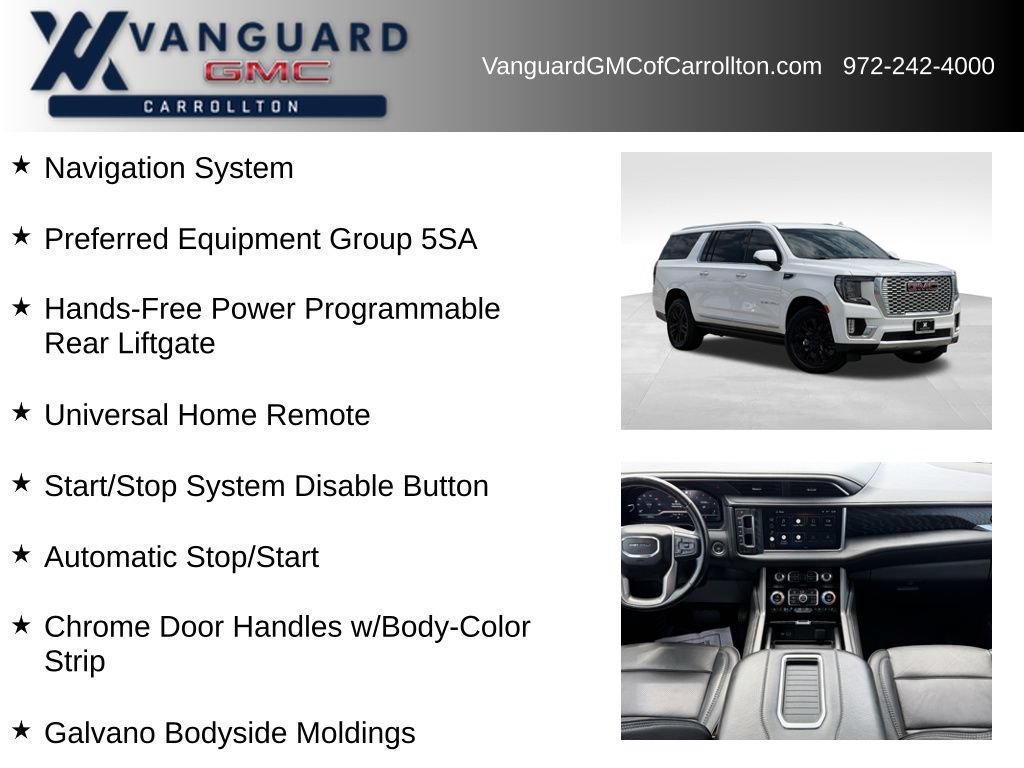 Used 2022 GMC Yukon XL Denali RWD image 6