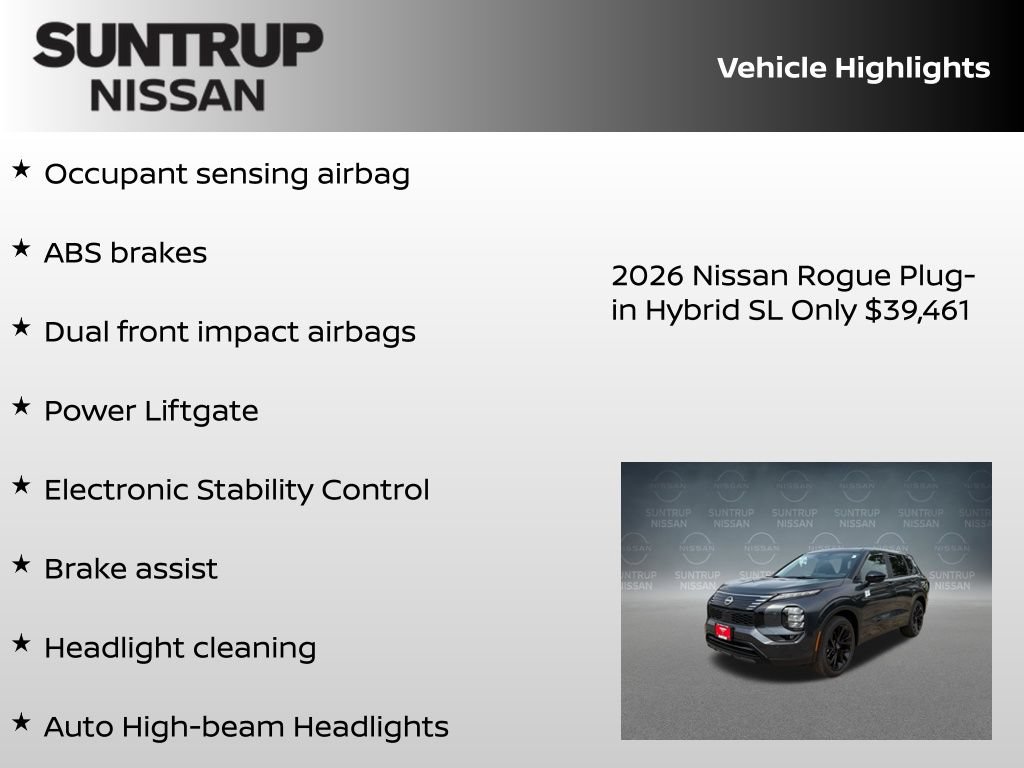 New 2026 Nissan Rogue SL AWD/4WD image 23