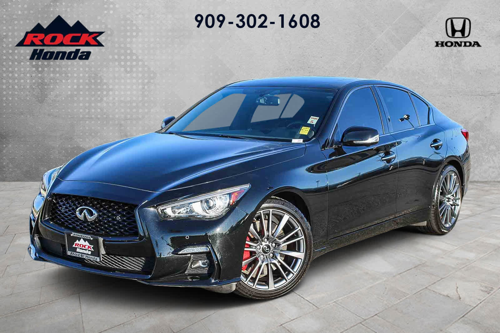 Used 2022 INFINITI Q50 Red Sport 400 w/ Cargo Package image 1