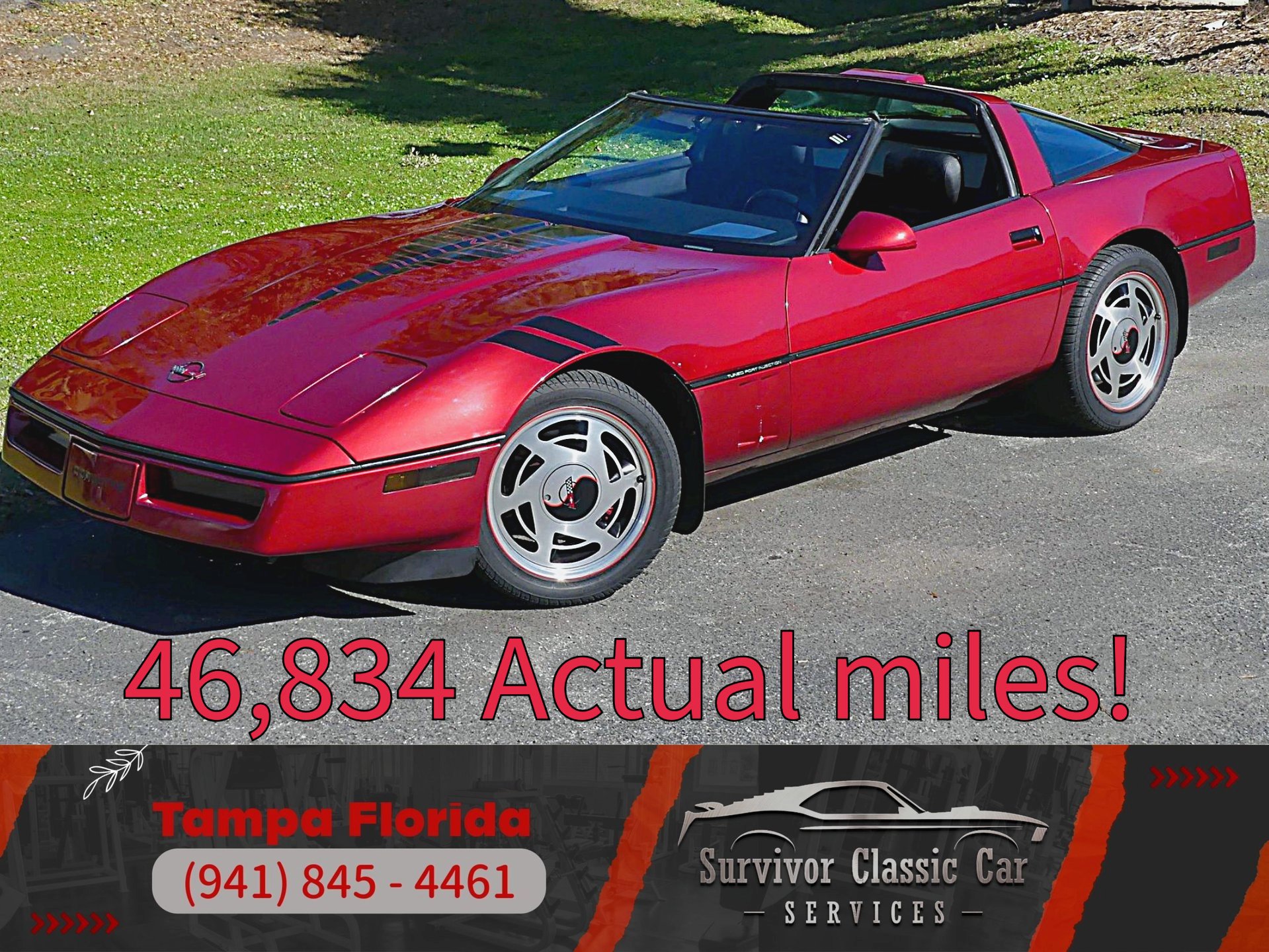 Used 1989 Chevrolet Corvette Coupe RWD image 1