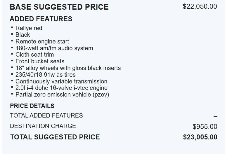 Used 2019 Honda Civic Sport image 19
