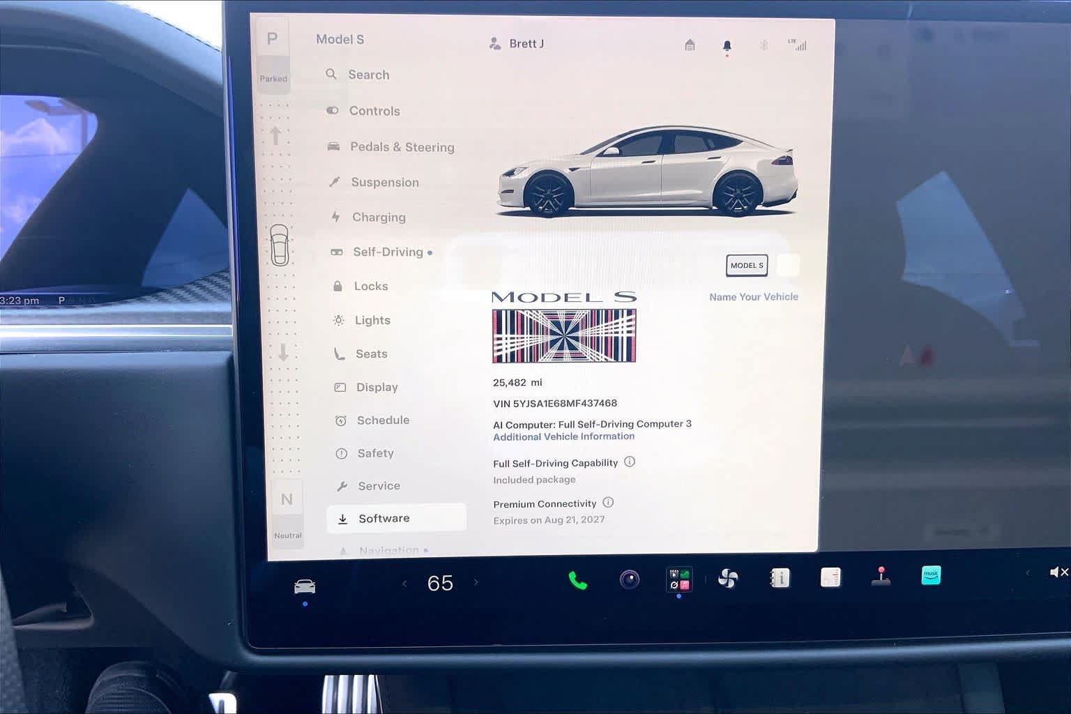 Used 2021 Tesla Model S Plaid AWD/4WD image 22